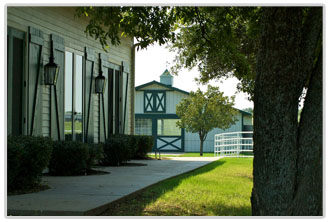 Office and Stallion Barn at the Marietta, OK facility